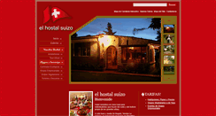 Desktop Screenshot of elhostalsuizo.com